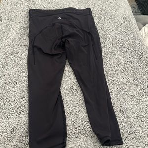Lululemon charcoal grey leggings size 12